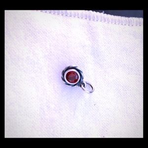 James Avery Elisa Pendant with garnet.